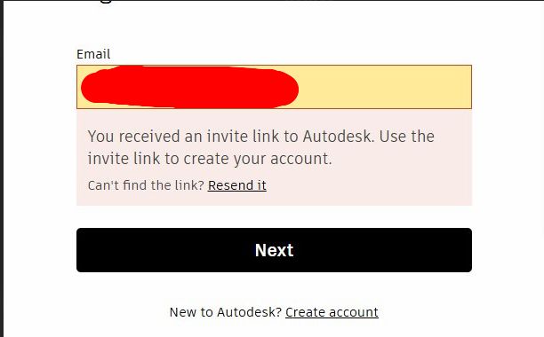 Повторная отправка ссылки Autodesk